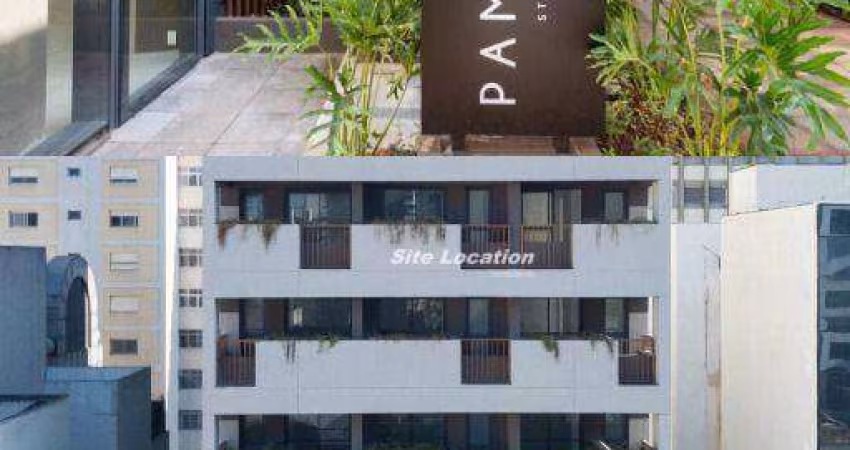116666 Apartamento com 1 dormitório à venda, 26 m² por R$ 595.761 - Jardim Paulista - São Paulo/SP