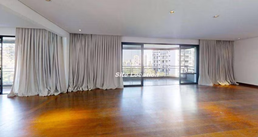 115618-115619 Apartamento com 3 dormitórios, 378 m² - venda por R$ 4.500.000 ou aluguel por R$ 27.409/mês - Alto da Boa Vista - São Paulo/SP