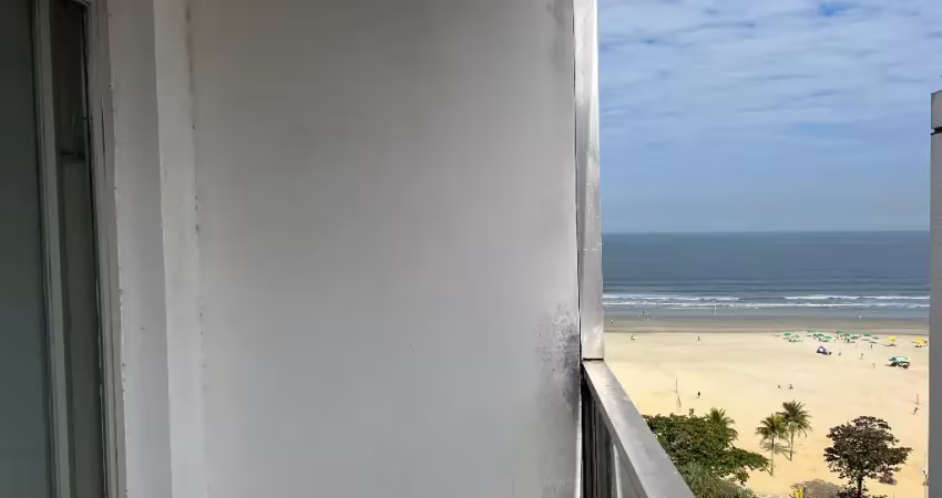 Vendo apartamento vista mar/sala/cozinha/2wc/sacada/planta quadrada/ideal para reforma retrofit