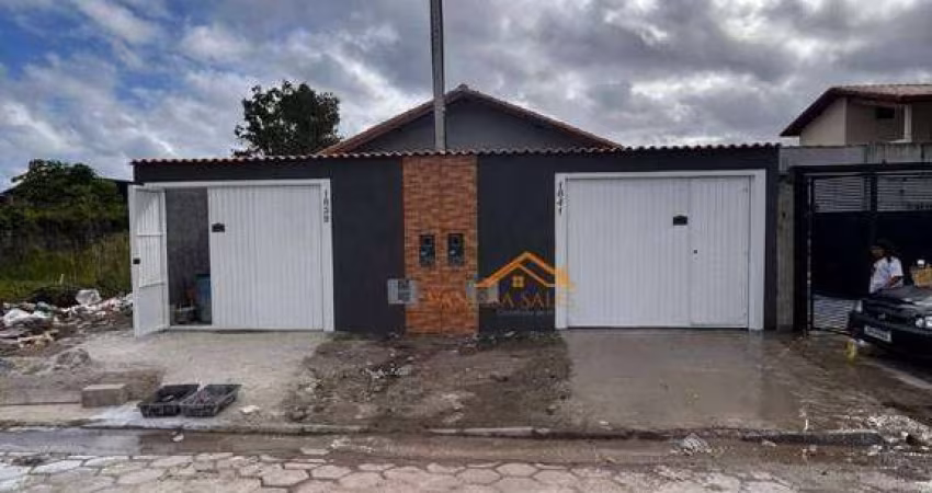 Casa com 2 dormitórios à venda - Mongaguá/SP