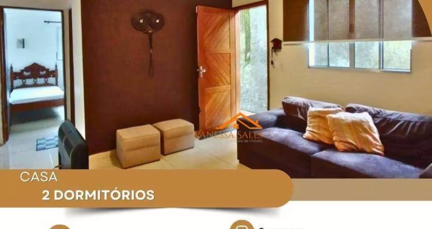 Casa com 2 dormitórios à venda por R$ 230.000 - Mongaguá/SP