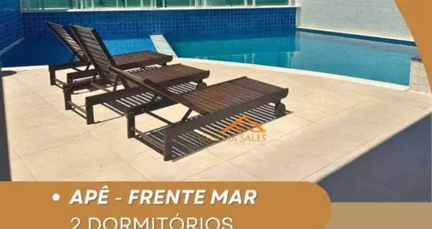 Apartamento com 2 dormitórios à venda, 80 m² por r$ 460.000 - balneário santa eugênia - mongaguá/sp
