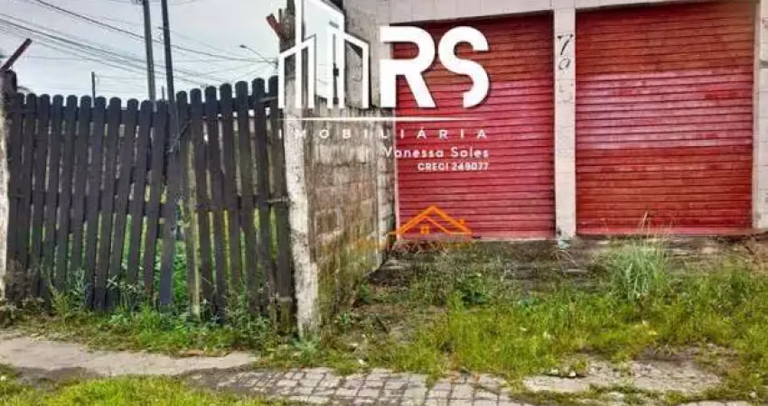 Terreno com ponto comercial à venda, 150 m² por r$ 200.000 - agenor de campos - mongaguá/sp