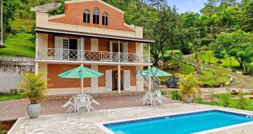 Chácara à venda, 7000 m² por r$ 2.500.000,00 - centro - serra negra/sp