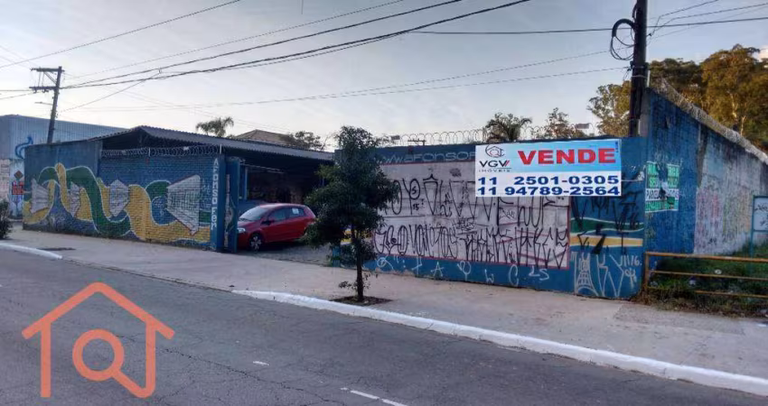 Terreno à venda, 1300 m² por R$ 4.345.000,00 - Cidade Dutra - São Paulo/SP