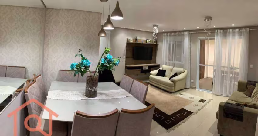 Apartamento com 3 dormitórios à venda, 105 m² por r$ 850.000,00 - vila castelo - são paulo/sp