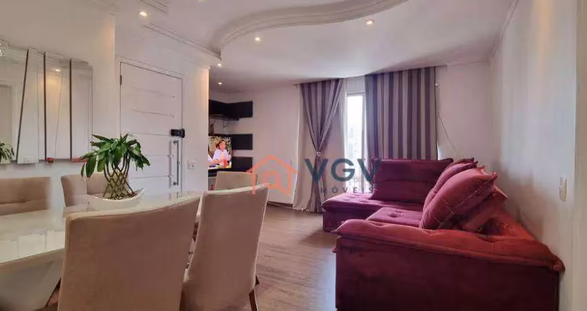 Apartamento com 3 dormitórios à venda, 113 m² por r$ 850.000,00 - vila mascote - são paulo/sp