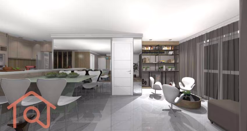 Apartamento com 2 dormitórios à venda, 113 m² por R$ 1.350.000,00 - Moema - São Paulo/SP