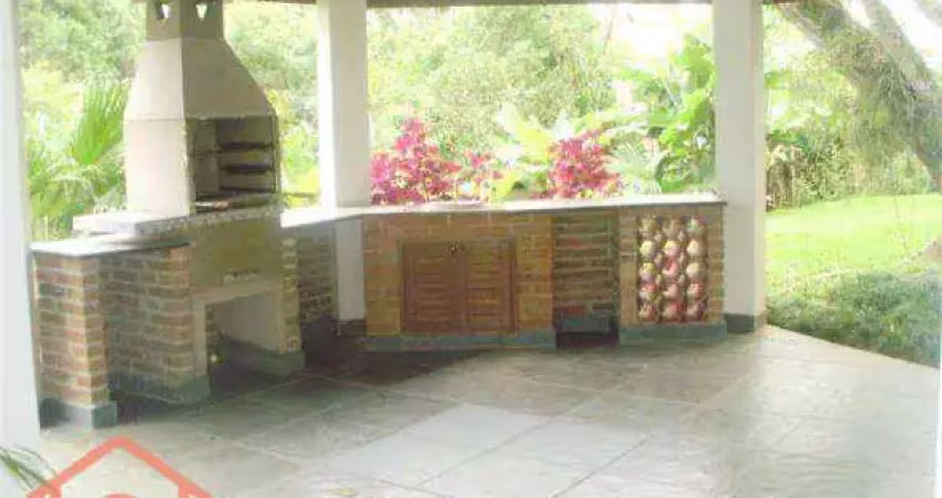 Chácara com 6 dormitórios à venda, 3200 m² por r$ 1.900.000,00 - chácara represinha - cotia/sp