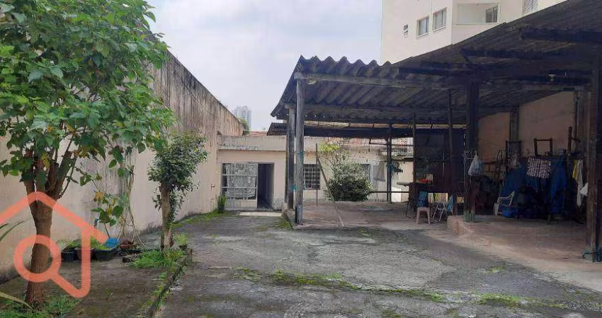 Terreno à venda, 523 m² por R$ 1.300.000,00 - Vila Guarani (Zona Sul) - São Paulo/SP