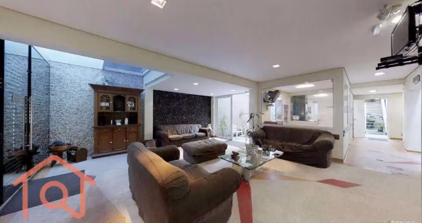 Sobrado à venda, 374 m² por r$ 4.800.000,00 - indianópolis - são paulo/sp
