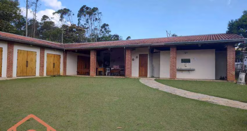Sítio com 5 dormitórios à venda, 10000 m² por r$ 1.000.000,00 - loteamento chacaras embu-guacu - embu-guaçu/sp