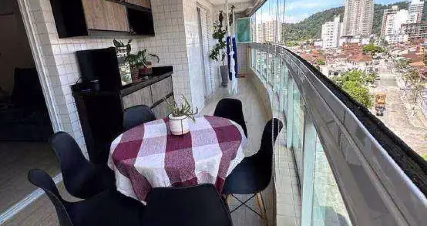 Apartamento à venda, 86 m² por r$ 490.000,00 - canto do forte - praia grande/sp