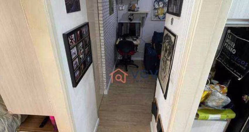 Apartamento com 2 dormitórios à venda, 50 m² por R$ 365.000,00 - Vila Guarani (Zona Sul) - São Paulo/SP