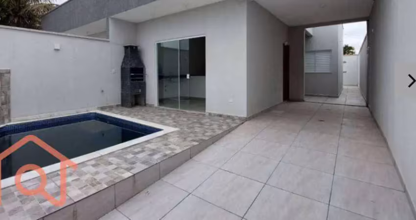 Casa com 3 dormitórios à venda, 78 m² por R$ 420.000,00 - Estância São José - Peruíbe/SP