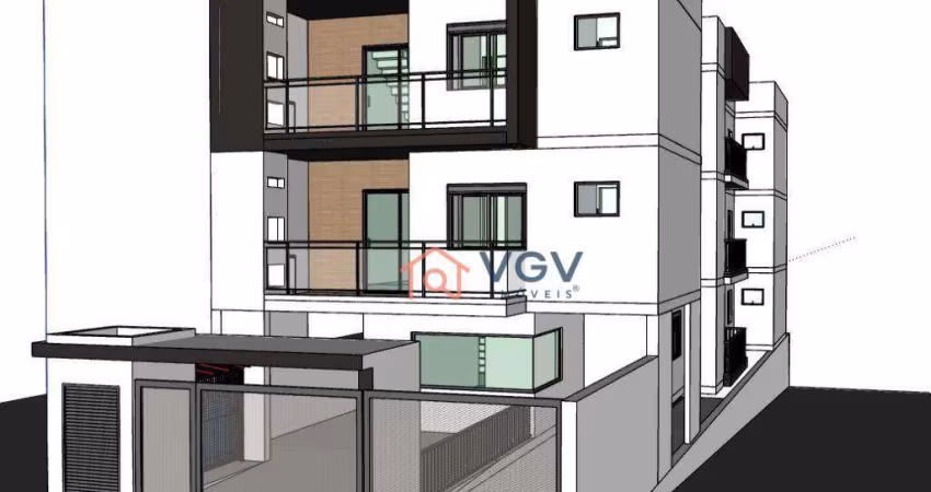 Apartamento com 2 dormitórios à venda, 58 m² por R$ 321.000,00 - Cupecê - São Paulo/SP