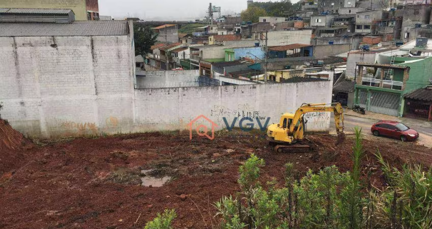 Terreno à venda, 2635 m² por R$ 3.200.000,00 - Jardim Ruyce - Diadema/SP