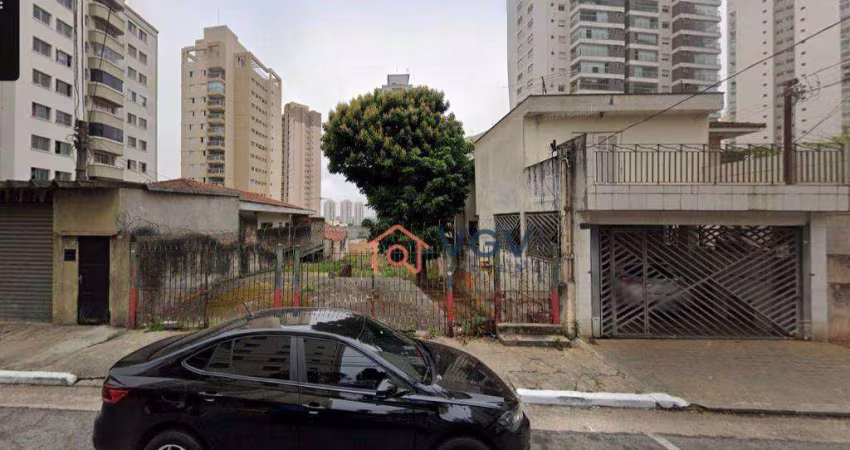 Terreno à venda, 370 m² por R$ 3.700.000,00 - Vila Guarani (Zona Sul) - São Paulo/SP