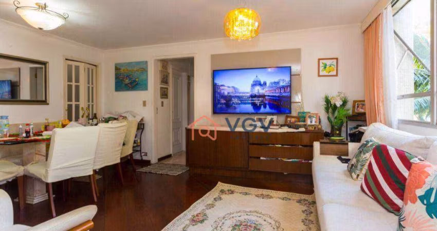 Apartamento com 3 dormitórios à venda, 128 m² por R$ 1.800.000,00 - Jardim Paulista - São Paulo/SP