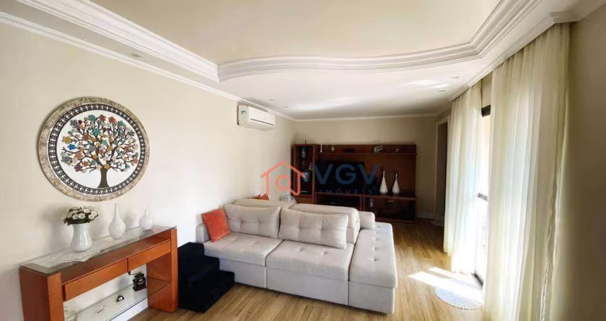 Apartamento com 3 dormitórios à venda, 125 m² por R$ 1.100.000,00 - Vila Mascote - São Paulo/SP