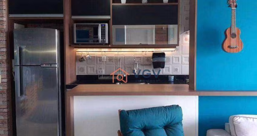 Apartamento com 2 dormitórios à venda, 53 m² por R$ 520.000,00 - Vila Guarani (Zona Sul) - São Paulo/SP