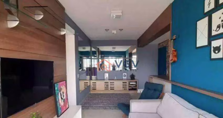 Apartamento com 2 dormitórios à venda, 53 m² por r$ 520.000,00 - vila guarani (zona sul) - são paulo/sp