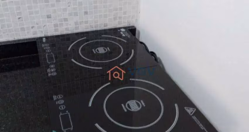 Kitnet com 1 dormitório para alugar, 16 m² - jardim oriental - são paulo/sp