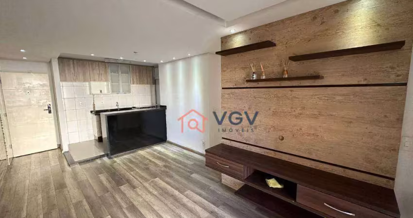 Apartamento, 72 m² - venda por r$ 750.000,00 ou aluguel por r$ 4.300,00/mês - interlagos - são paulo/sp