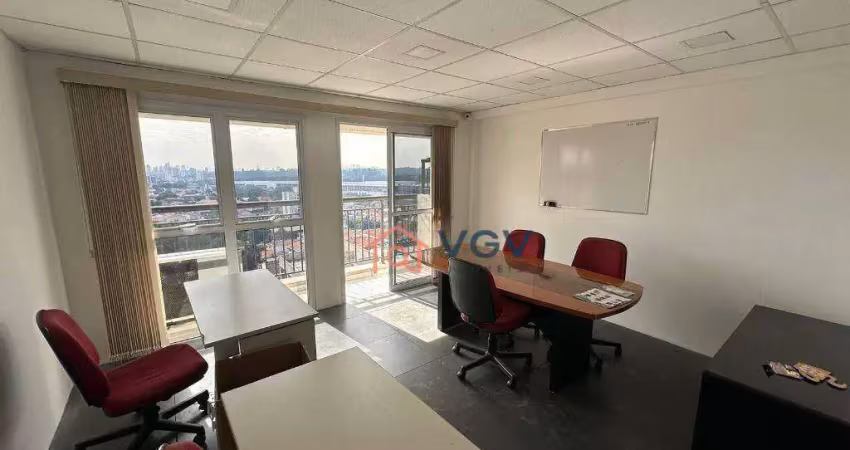 Sala para alugar, 36 m² por r$ 2.644,00/mês - jabaquara - são paulo/sp
