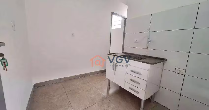 Kitnet com 1 dormitório para alugar, 18 m² por R$ 1.485,00/mês - Jabaquara - São Paulo/SP