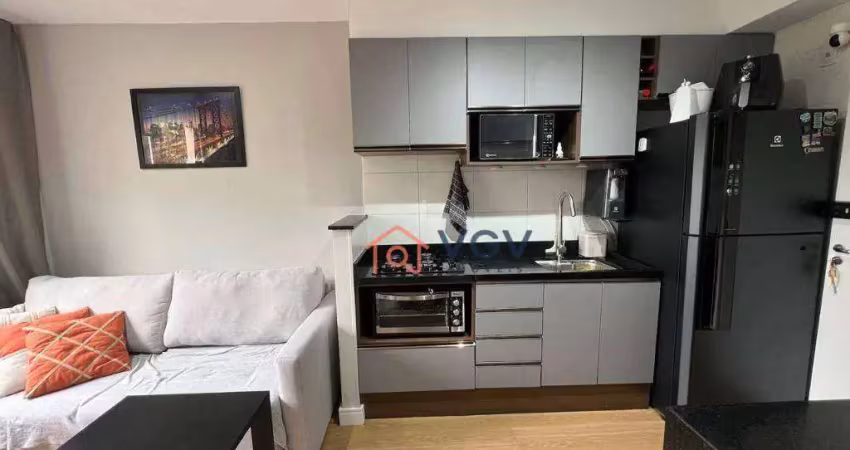 Apartamento com 1 dormitório para alugar, 26 m² por r$ 2.670,00/mês - jardim mirante - são paulo/sp