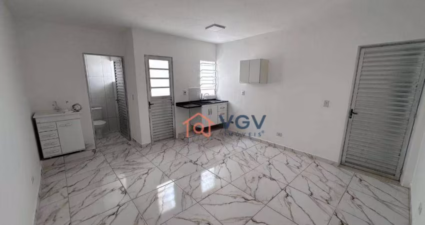 Kitnet para alugar, 24 m² por R$ 1.620,00/mês - Jabaquara - São Paulo/SP