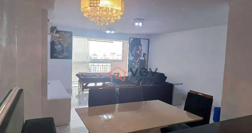 Apartamento, 105 m² - venda por R$ 998.000,00 ou aluguel por R$ 5.771,06/mês - Vila Campestre - São Paulo/SP