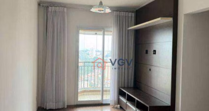 Apartamento com 2 dormitórios à venda, 62 m² por R$ 570.000,00 - Vila Guarani (Zona Sul) - São Paulo/SP