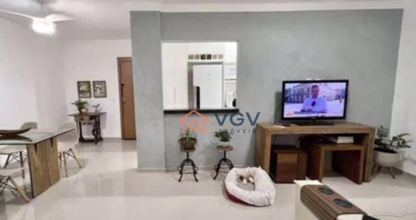 Apartamento com 2 dormitórios à venda, 77 m² por R$ 750.000,00 - Boqueirão - Praia Grande/SP