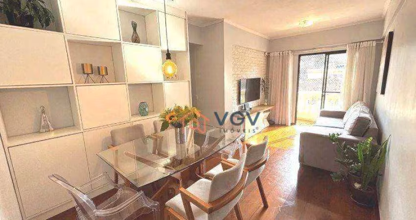 Apartamento com 3 dormitórios à venda, 72 m² por R$ 705.000,00 - Chácara Inglesa - São Paulo/SP