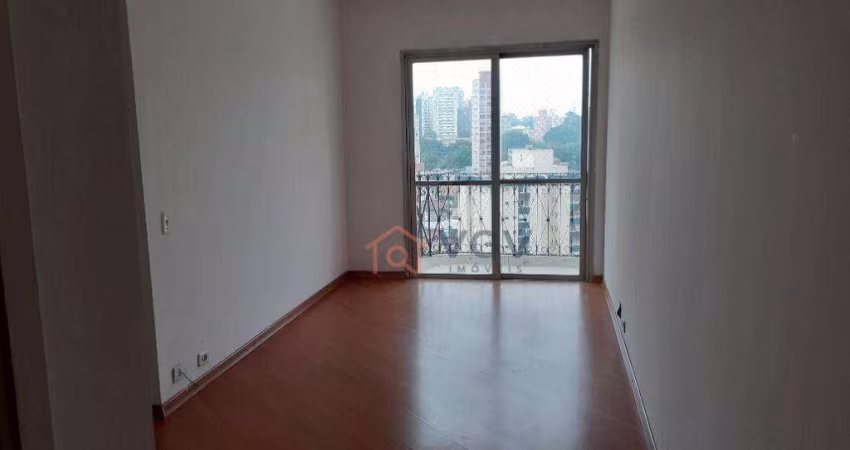 Apartamento com 1 dormitório para alugar, 40 m² por R$ 2.650,00 - Vila Guarani (Zona Sul) - São Paulo/SP