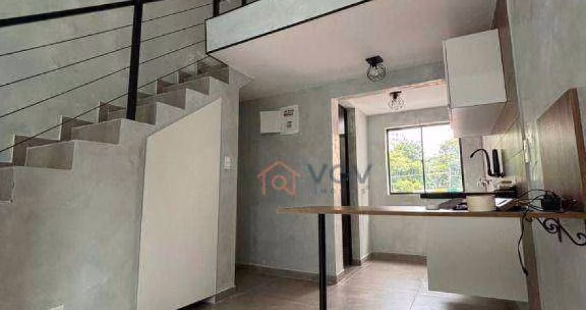 Studio com 1 dormitório, novo, para alugar, 27 m² - Metrô Jabaquara - São Paulo/SP