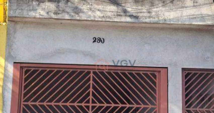 Casa com 1 dormitório para alugar, 50 m² por R$ 1.560,00/mês - Vila Campestre - São Paulo/SP