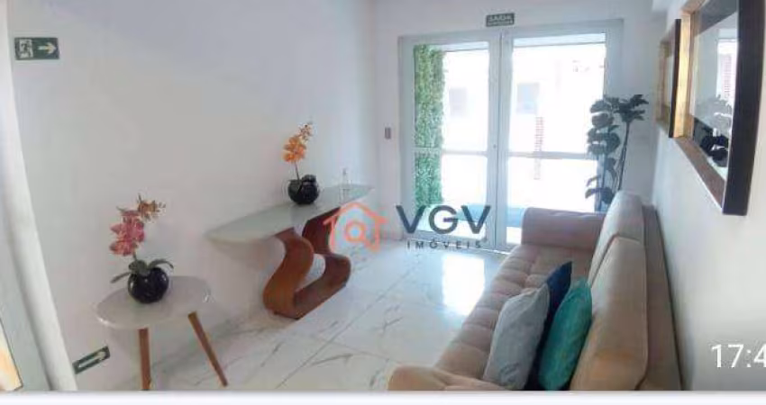 Apartamento, 78 m² - venda por R$ 520.000,00 ou aluguel por R$ 3.200,00/mês - Boqueirão - Praia Grande/SP