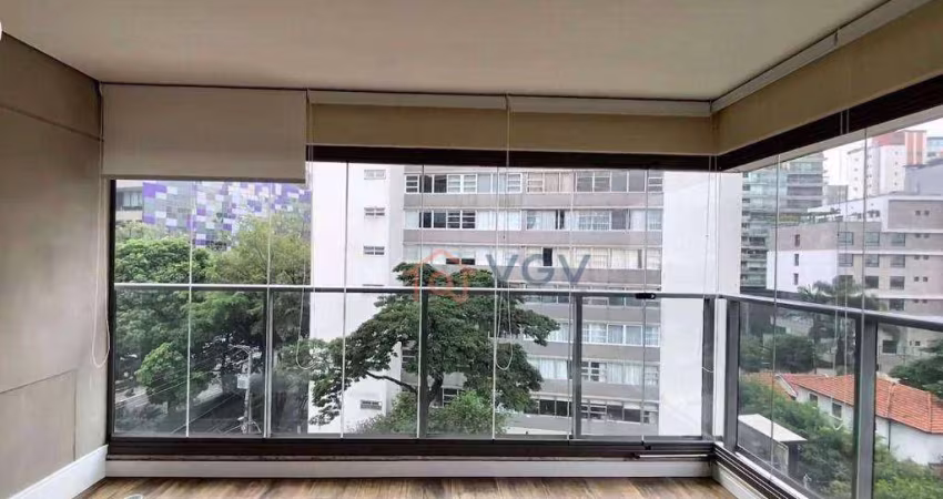 Apartamento com 2 dormitórios para alugar, 75 m² por R$ 14.802,00/mês - Jardins - São Paulo/SP