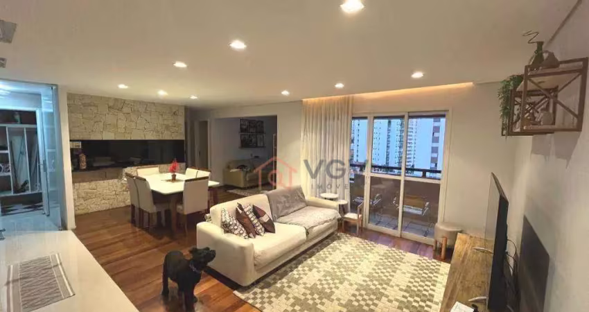Apartamento  2 dormitórios, 1 suíte, 2 vagas à venda, 90 m² por r$ 800.000 - vila mascote - são paulo/sp