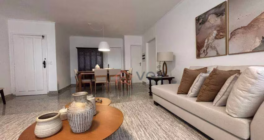 Apartamento para alugar, 153 m² por r$ 13.938,61/mês - brooklin paulista - são paulo/sp