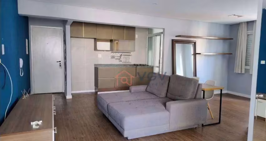 Apartamento com 1 dormitório à venda, 60 m² por r$ 500.000,00 - vila guarani (zona sul) - são paulo/sp