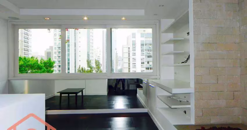 Apartamento em pinheiros com 2 dormitorios (1 suite) e vaga na garagem.