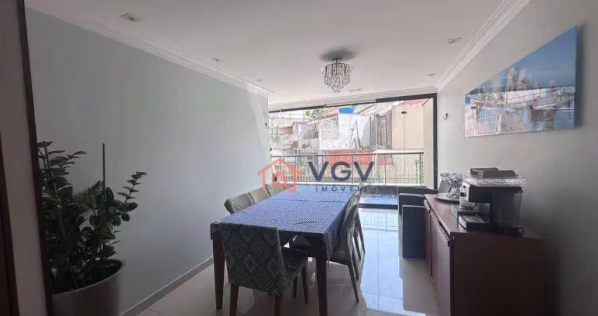 Apartamento garden com 3 dormitórios à venda, 91 m² por r$ 950.000,00 - jabaquara - são paulo/sp