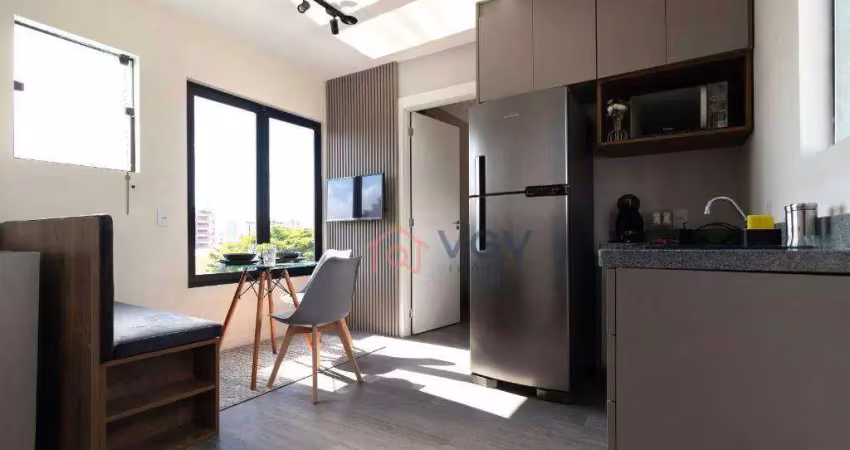 Apartamento com 1 dormitório à venda, 32 m² por r$ 350.000,00 - vila clementino - são paulo/sp