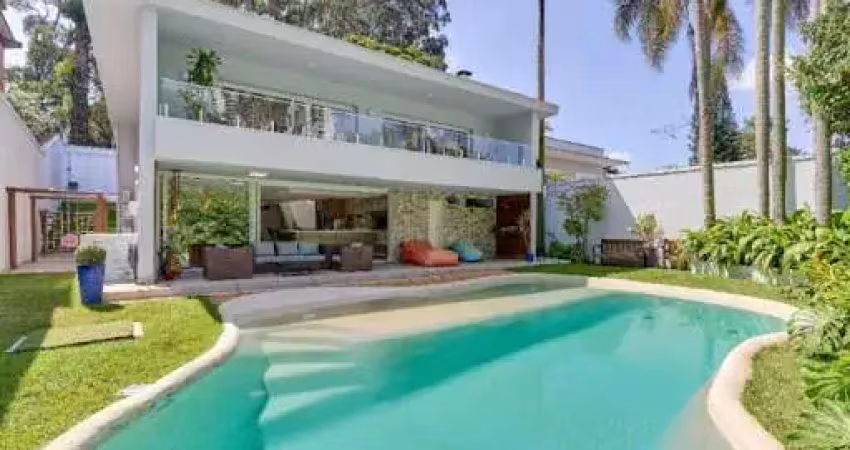 Oásis de luxo no jardim marajoara – 5 suítes e piscina com prainha