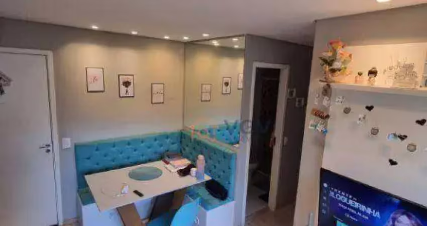 Apartamento com 2 dormitórios, 41 m² - venda por r$ 290.000,00 ou aluguel por r$ 2.190,00/mês - jardim campanário - diadema/sp