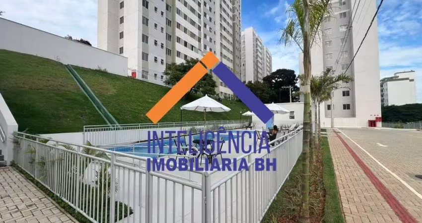 Apartamento 2 quartos, suíte, banho social, 2 vagas cobertas à venda, 52m² - bairro diamante, belo horizonte/mg.